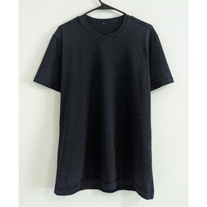 Lululemon Fundamental T-Shirt Men's Size Large Navy Blue Athletic Tee
